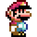 Retro Mario 2 Icon 128x128 png